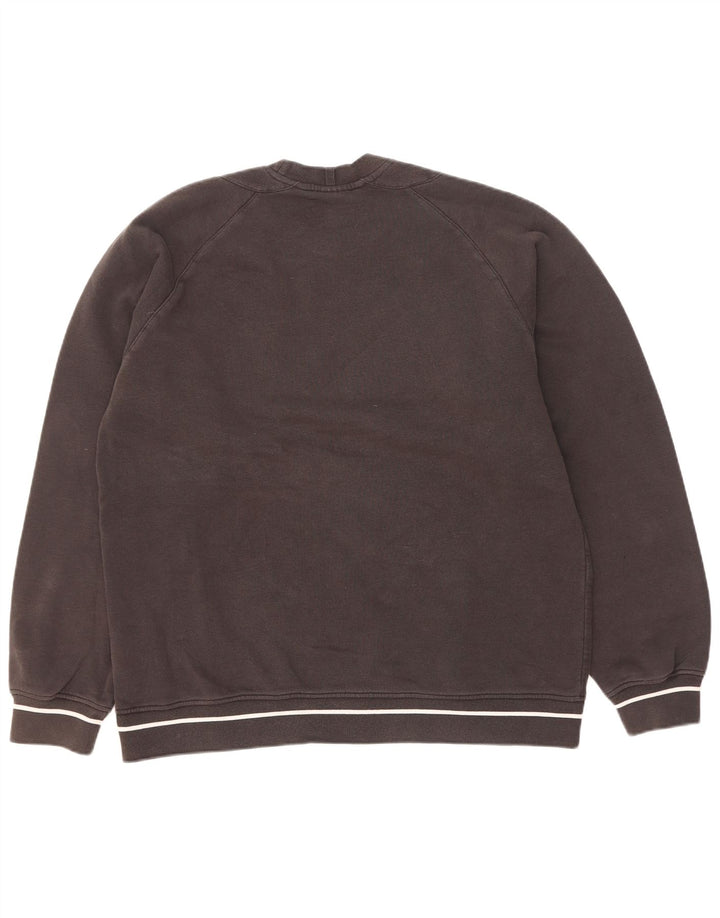 Adidas Sweat-shirt pour homme en coton noir moyen