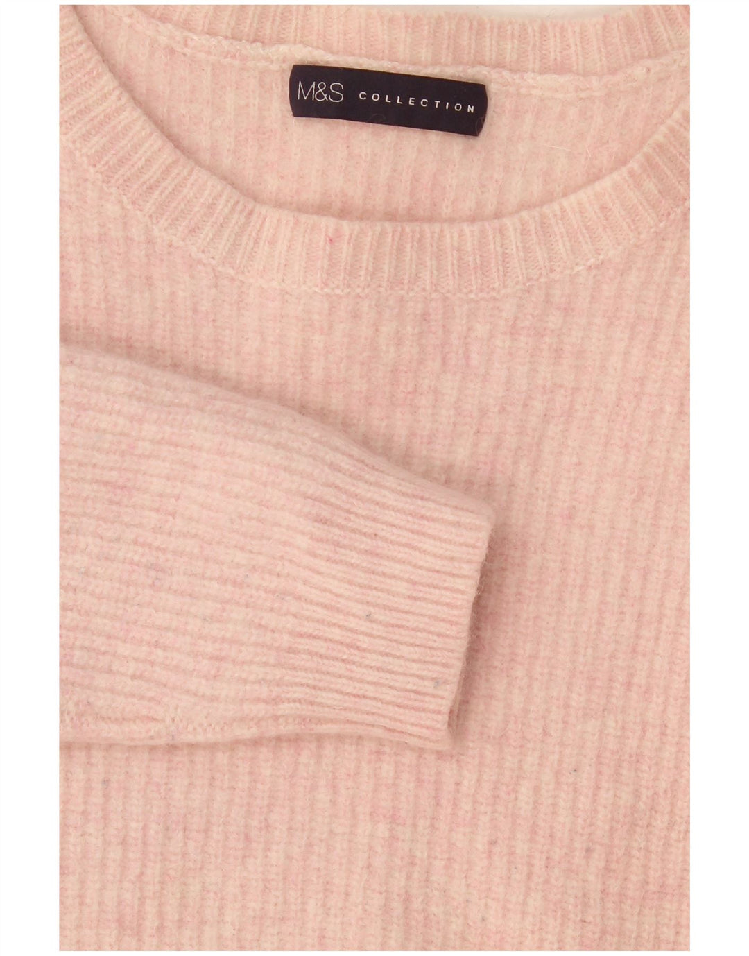 Marks & Spencer Pull col bateau pour femme UK 14 Rose moyen