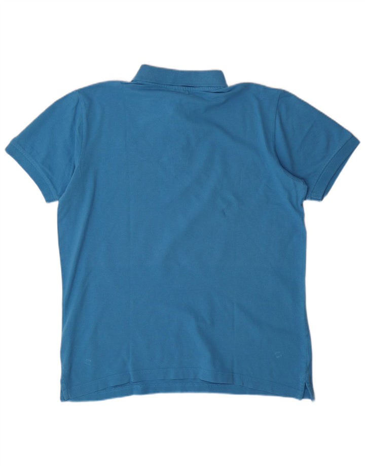 Kappa Polo Homme Bleu Moyen Coton