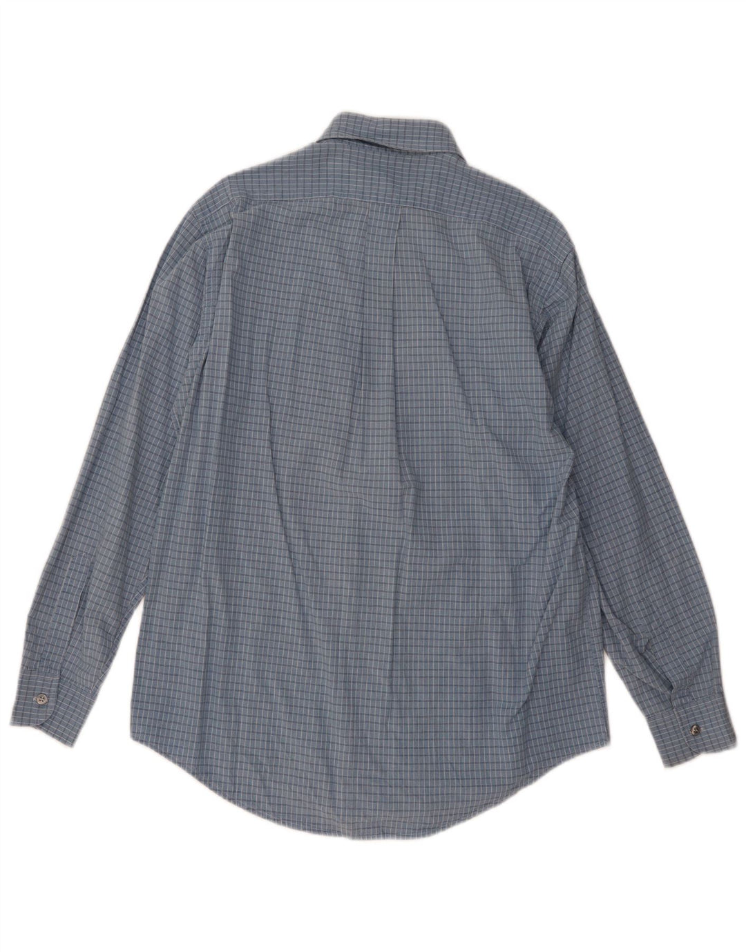 Chemise Homme Trussardi Grand Vichy Bleu