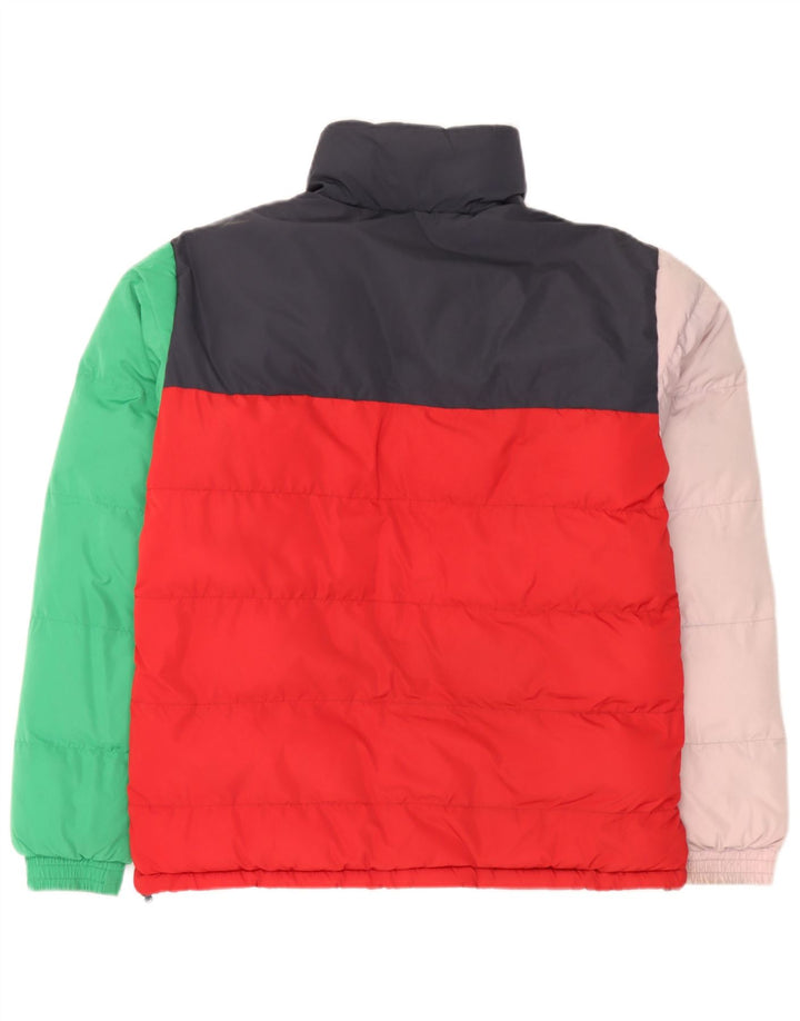 Karl Kani Veste matelassée graphique pour homme UK 36 Small Multicolore Colourblock