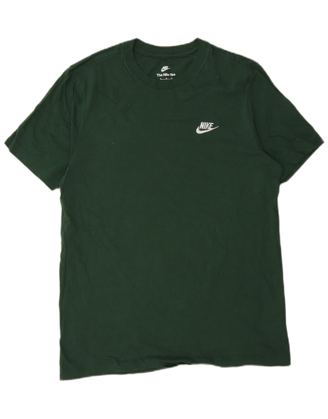 Nike T-Shirt Homme Vert Moyen Coton