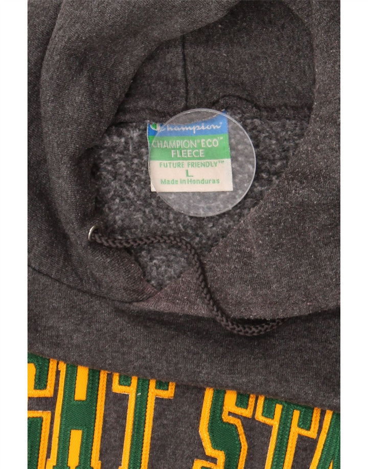 Champion Pull à capuche graphique Wright State University pour homme, grand gris