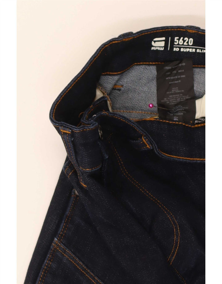 G-Star Jean 3D Arc Super Slim Femme W29 L32 Bleu Marine