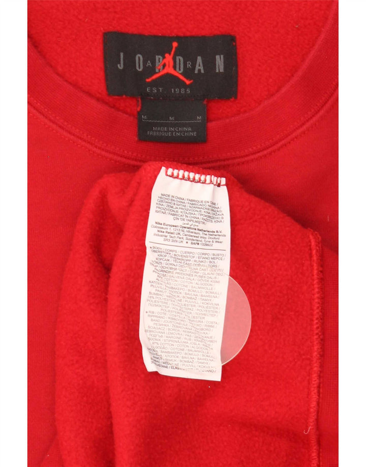 Jordan Sweat-shirt pour homme en coton rouge moyen