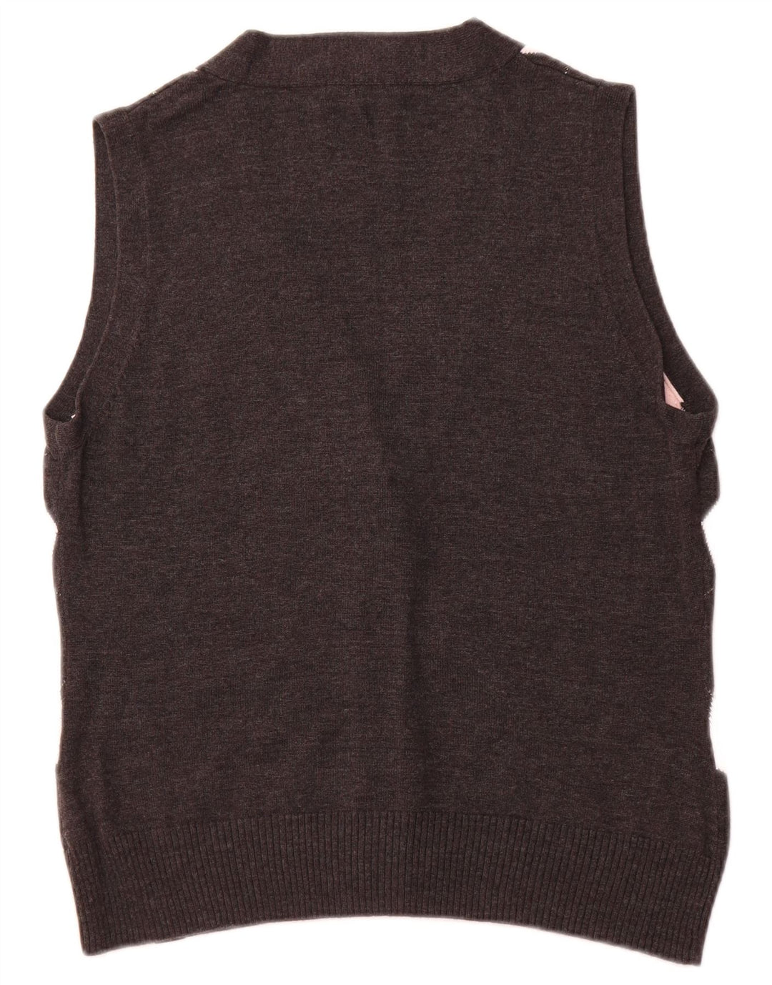 TOM TAILOR Cardigan court pour femme UK 18 XL Noir Argyle/Diamant