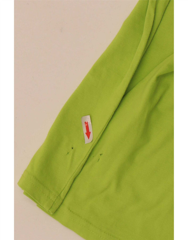 Ellesse T-Shirt Top Petit Vert Coton Homme