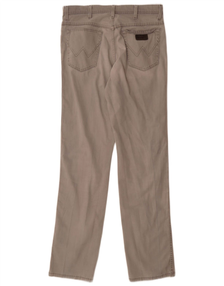 Wrangler Jean Droit Texas Stretch Homme W33 L34 Gris Coton
