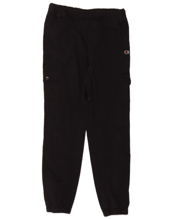 Champion Pantalon Cargo Joggers Fille 13-14 Ans XL W32 L27 Coton Noir