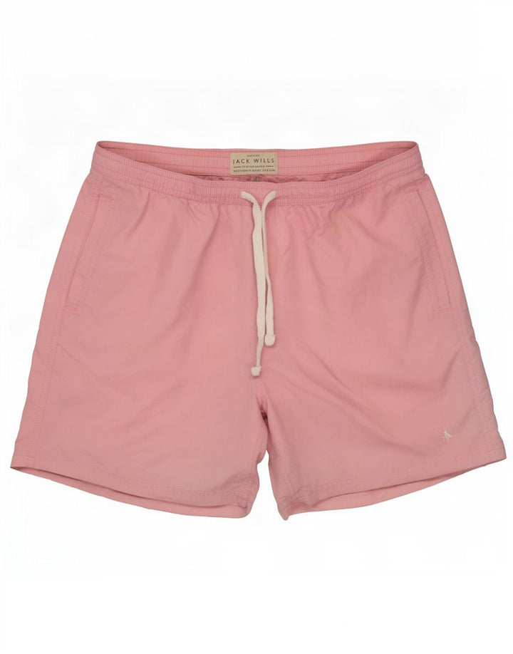 Jack Wills Short De Bain Femme Rose Moyen Polyester
