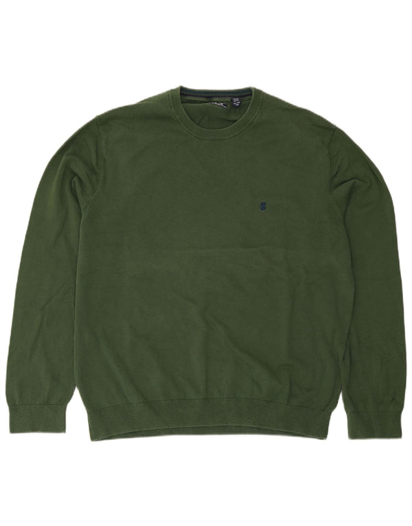 Izod Pull à col rond pour homme 2XL Vert