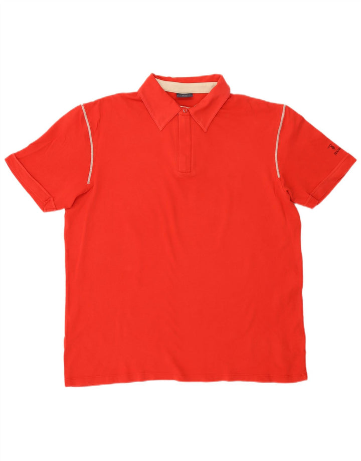 Trussardi Polo Homme 2XL Rouge Coton