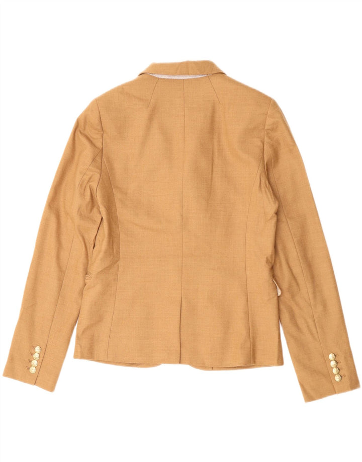 J. Crew Veste blazer à 2 boutons pour femme US 6 en laine marron moyen