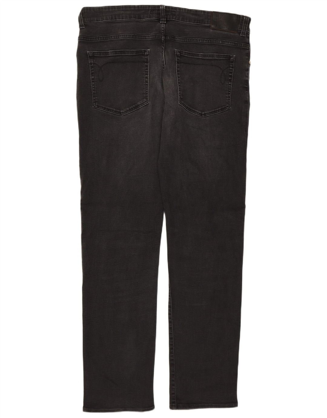 Calvin Klein Jean droit homme W36 L32 gris coton