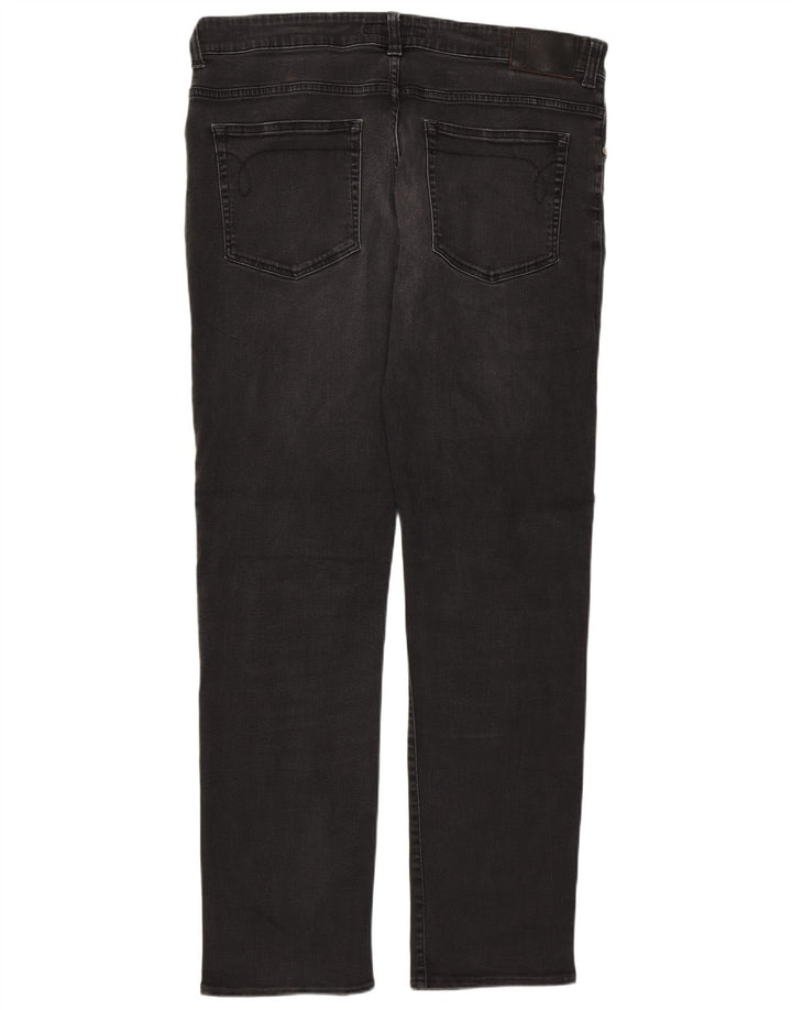 Calvin Klein Jean droit homme W36 L32 gris coton