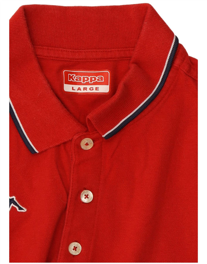 Kappa Polo Homme Grand Rouge