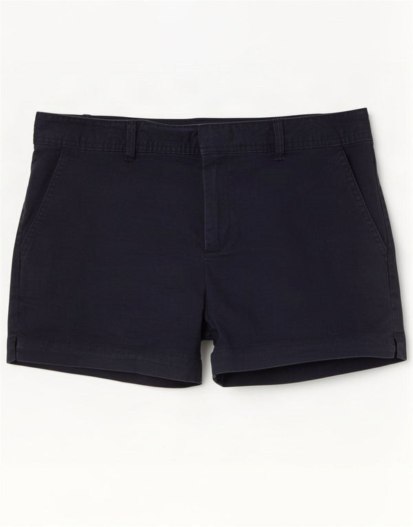 Gap Short Chino Femme US 10 Large W34 Bleu Marine Coton