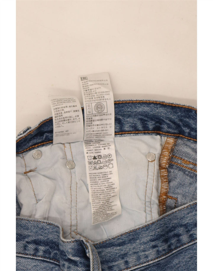 Levi's Jean Droit 501 Homme Bleu W30 L28 Coton