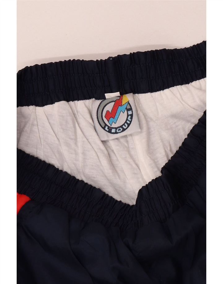 L'Equipe Pantalon De Survêtement Joggers UK 12 Bleu Marine Moyen Femme