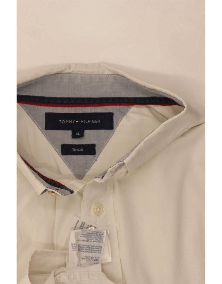 Tommy Hilfiger Chemise Homme XL Blanc Coton
