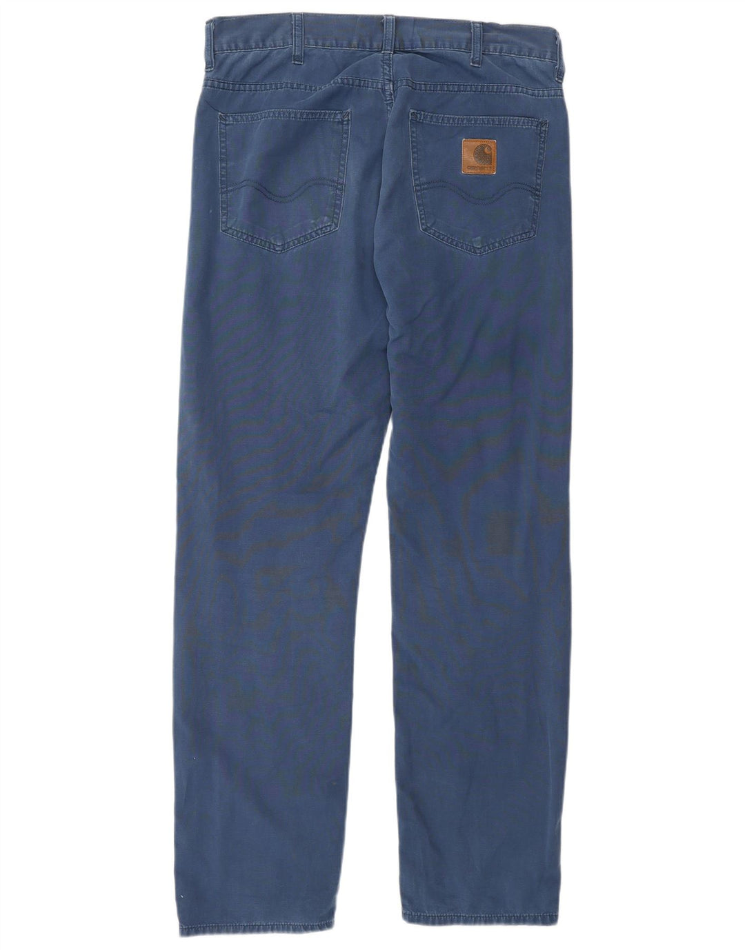 CARHARTT Pantalon décontracté droit pour homme W32 L30 Bleu