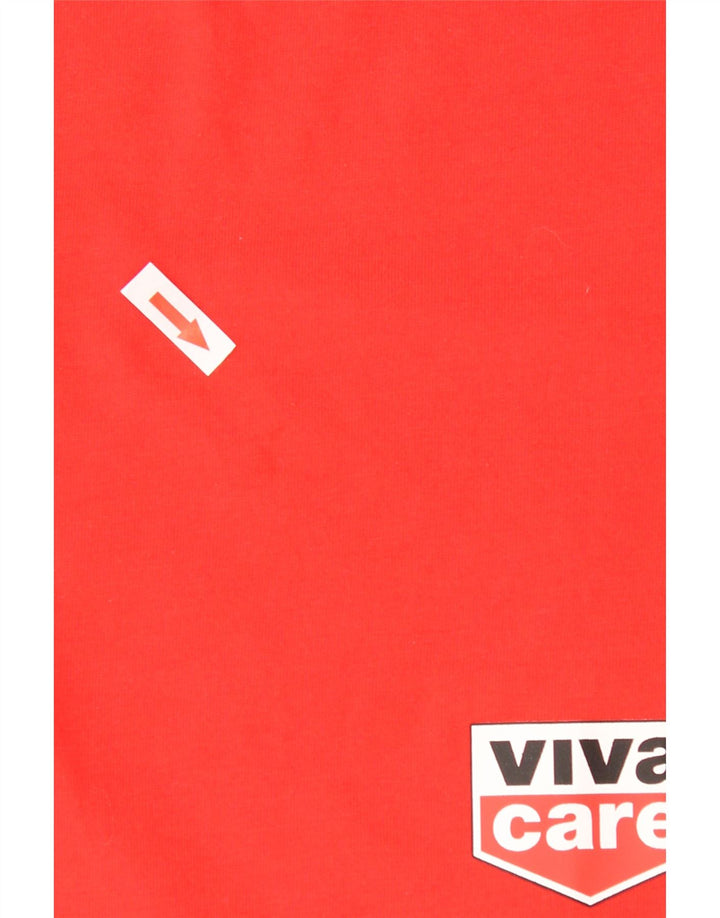 Puma T-Shirt Homme Rouge Moyen Colorblock Polyester