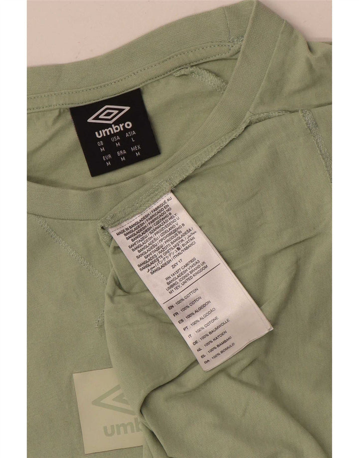 Umbro T-Shirt Homme Vert Moyen Coton