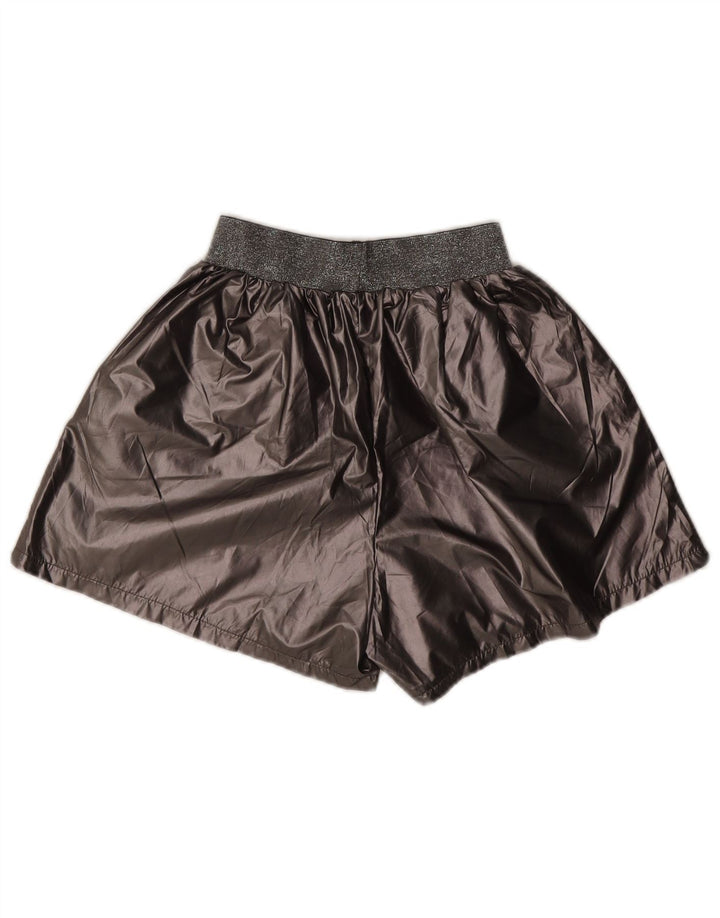 vintage Womens Sport Shorts UK 16 Grand Gris Polyester