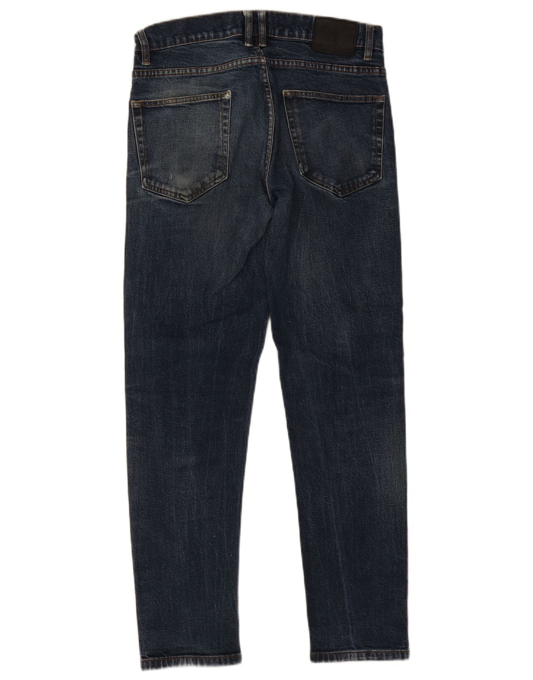 Zara Jean Slim Homme EU42 Large W32 L28 Bleu Marine