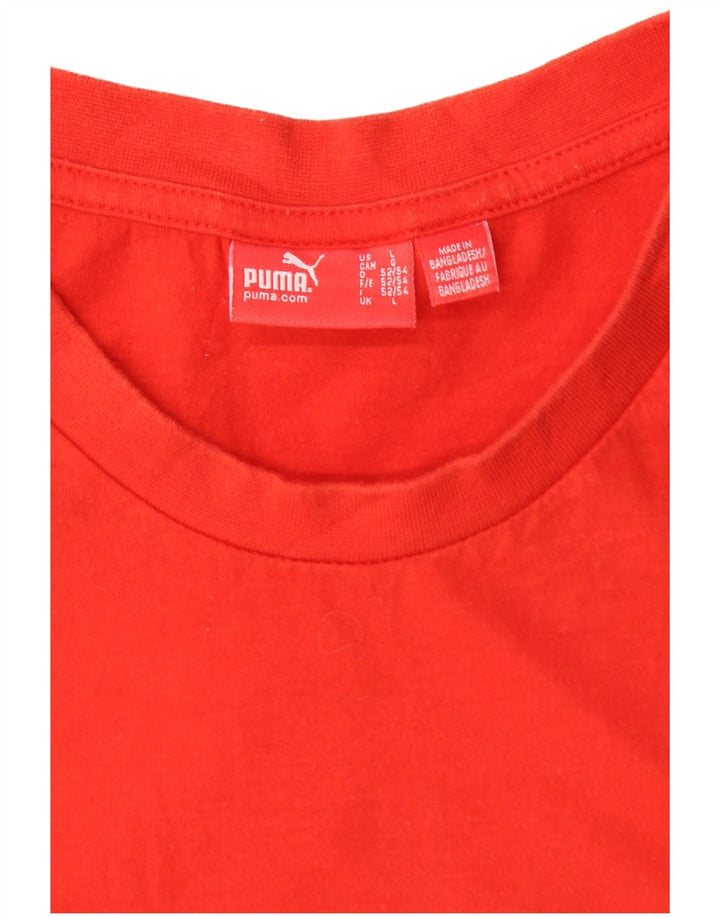 Puma Débardeur Graphic Homme Rouge Taille L