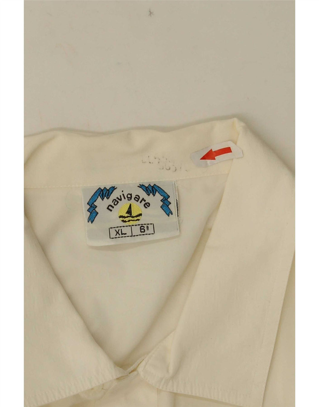 Navigare Chemise à manches courtes pour homme XL Blanc
