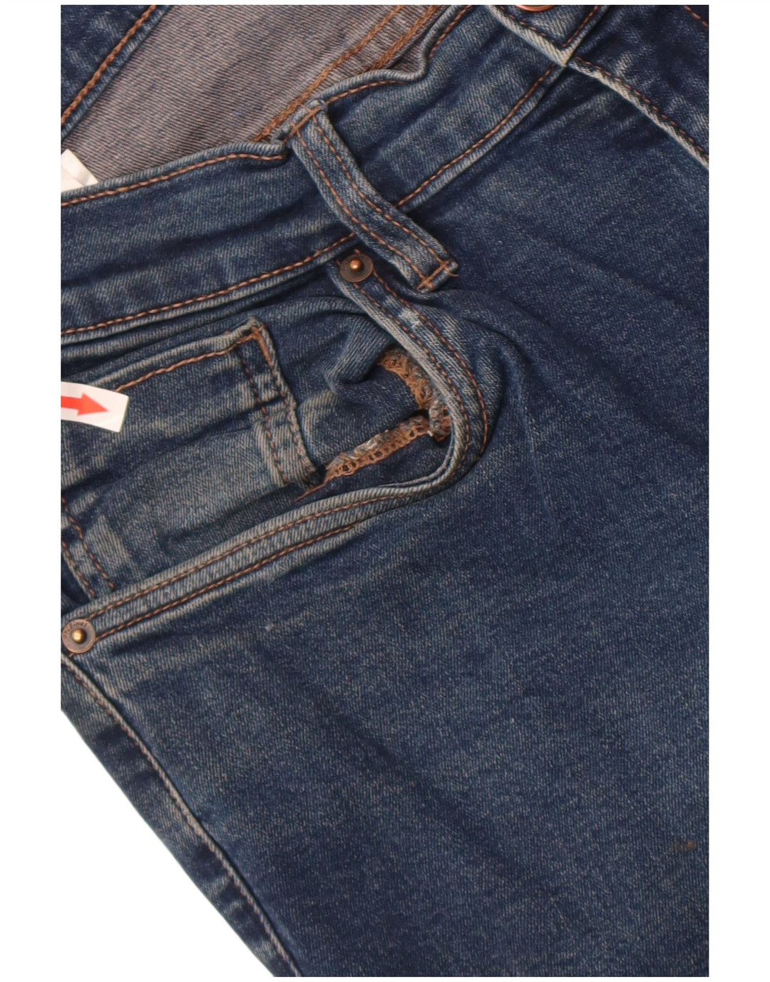 Penguin Jean Slim Homme W34 L32 Bleu Coton