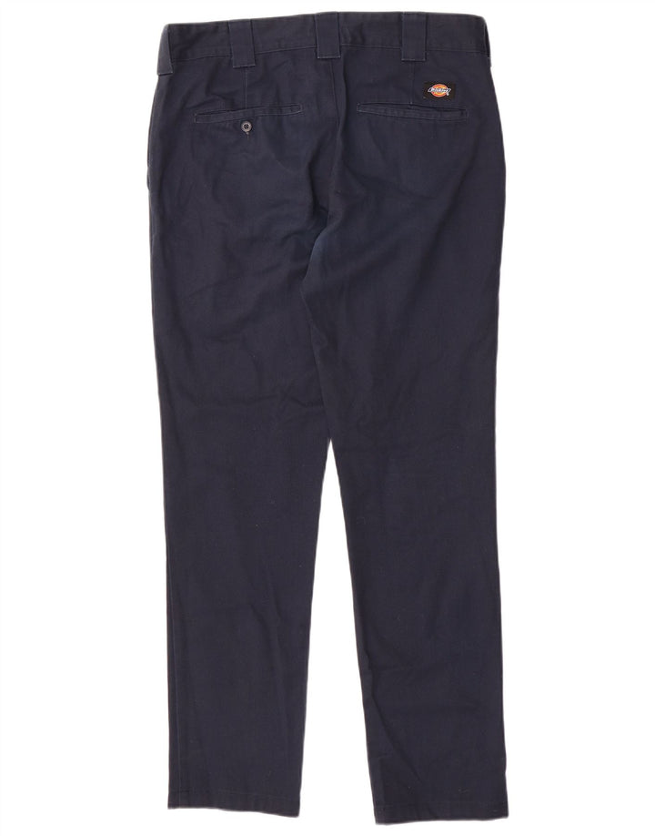 Dickies Pantalon Chino Slim Fit Homme W32 L32 Bleu Marine Polyester