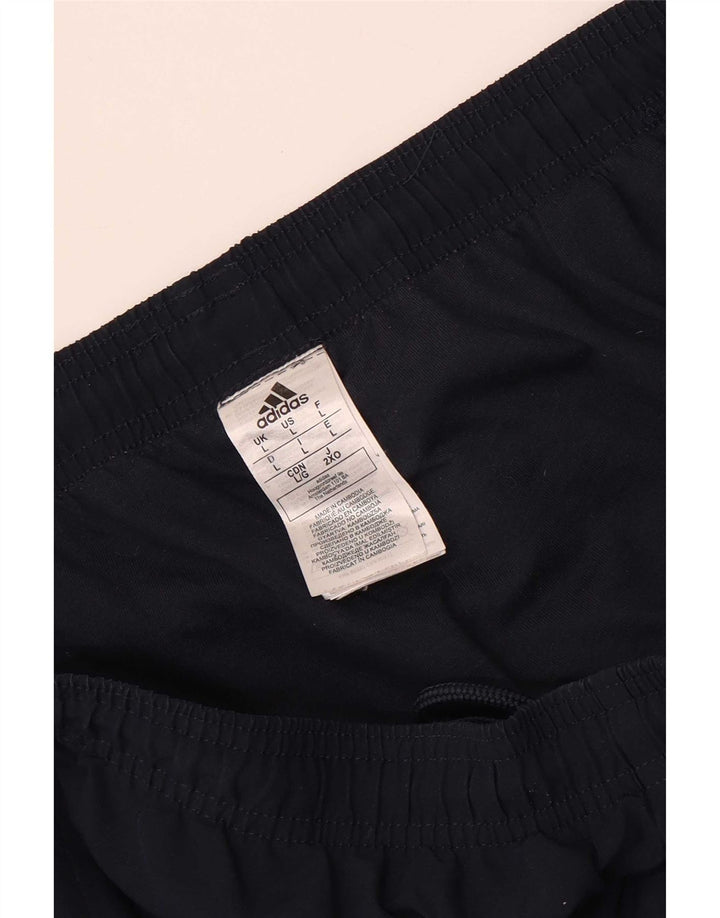 Adidas Pantalon de survêtement pour homme Large Bleu marine Polyester