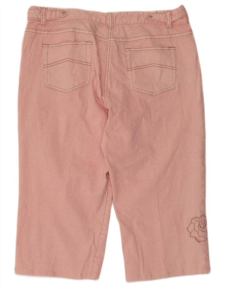 M&Co Bermuda Regular Femme W36 XL Rose Floral