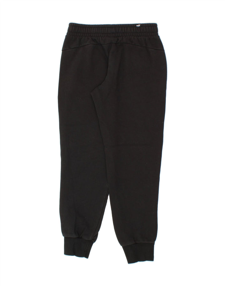 PUMA Mens Tracksuit Trousers Joggers Small  Black Cotton Vintage Puma and Second-Hand Puma from Messina Hembry 