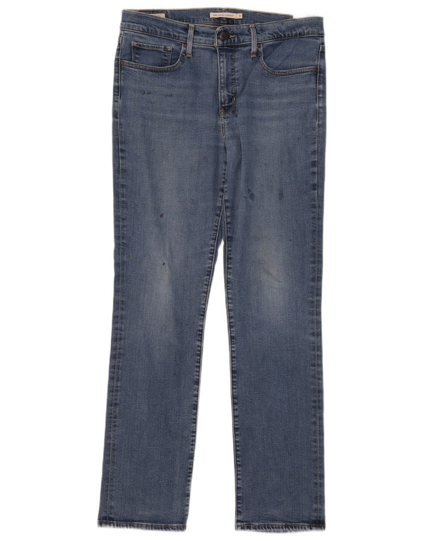 Levi's Jean 314 Shaping Straight Femme Bleu Coton W31 L31