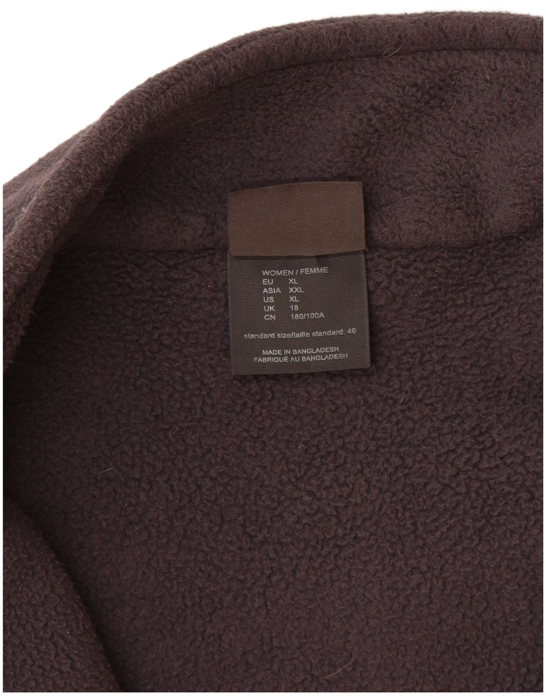 JACK WOLFSKIN Veste Polaire Femme UK 18 XL Gris Polyester