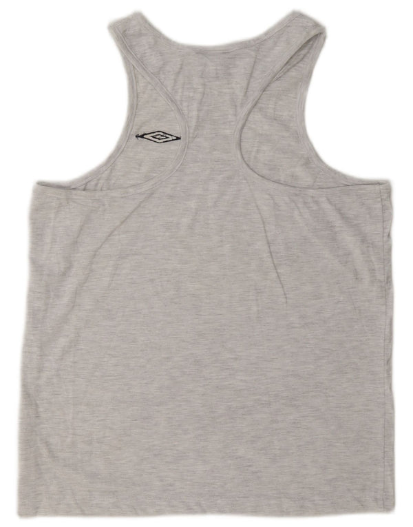 Umbro Débardeur Homme Gris Moyen Moucheté Polyester
