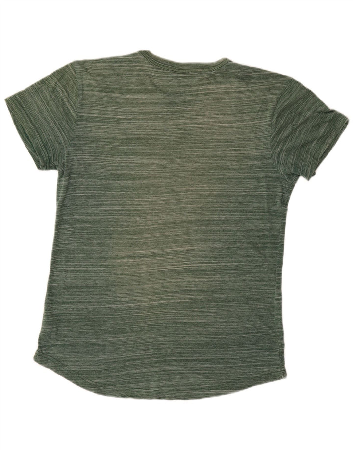 G-STAR T-Shirt Homme Vert Moyen Rayé Polyester