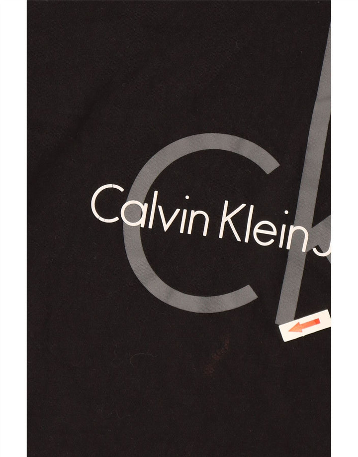 Calvin Klein Jeans T-Shirt Graphique Homme Noir Moyen