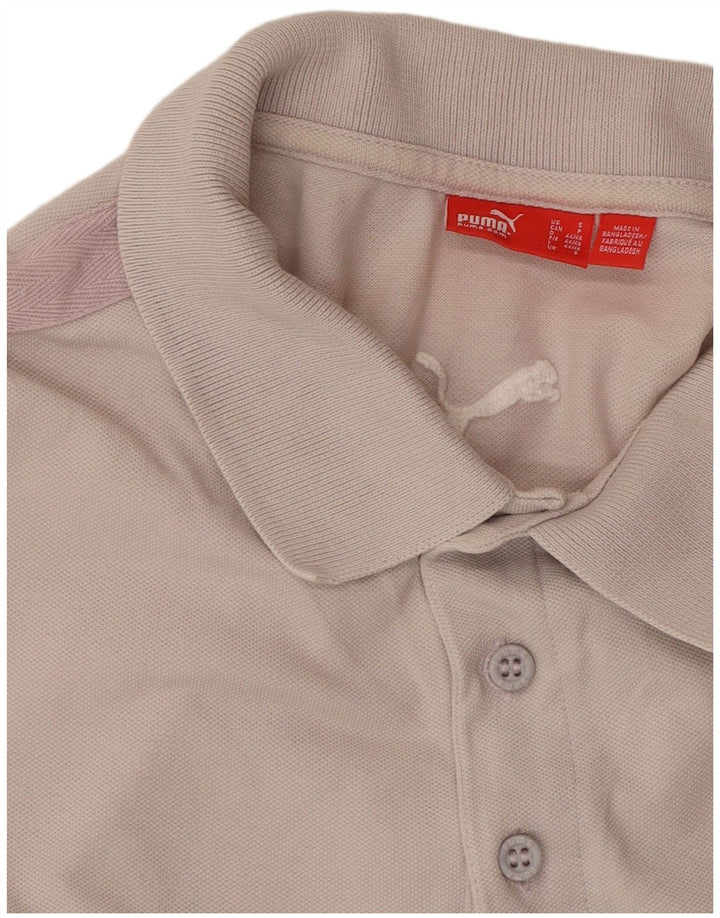 Puma Polo Homme Small Gris Colorblock