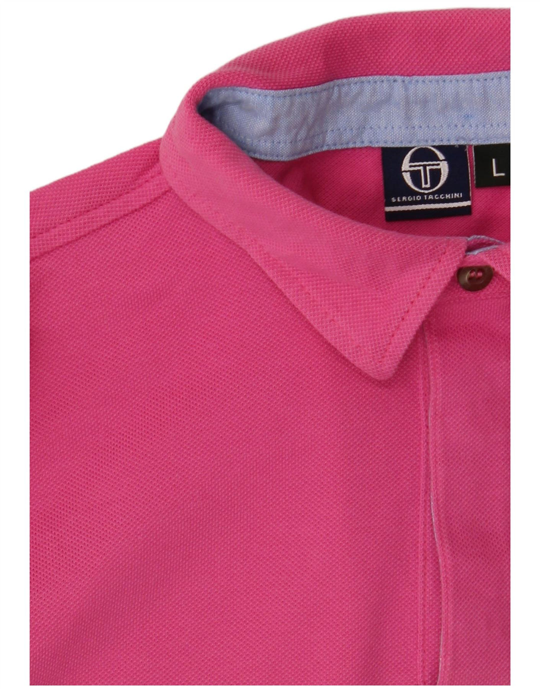 Sergio Tacchini Polo Homme Grand Rose