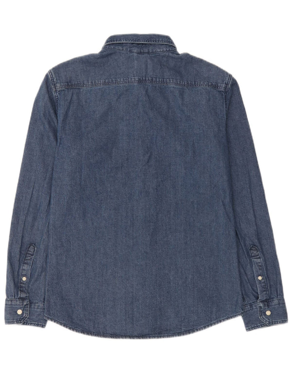 Levi's Chemise en Jean Slim Fit Homme Bleu Moyen Coton