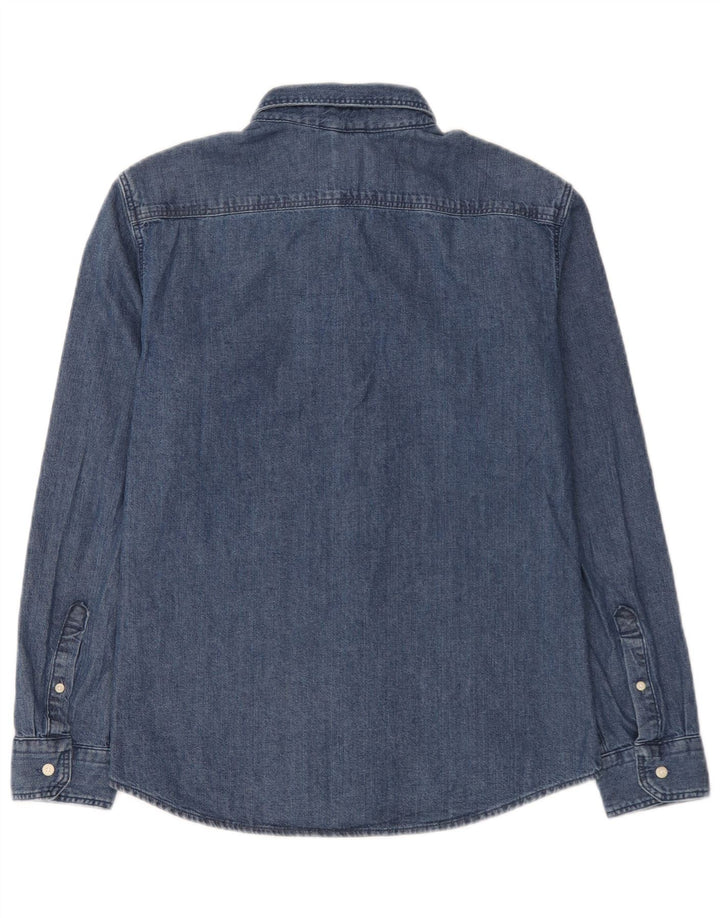 Levi's Chemise en Jean Slim Fit Homme Bleu Moyen Coton