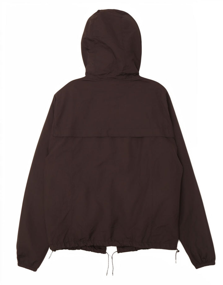 Billabong Veste de pluie à capuche pour homme UK 40 Large Noir Polyester