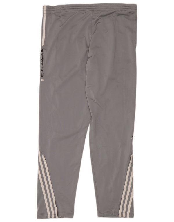 ADIDAS Pantalon de survêtement pour hommes Large Gris Polyester