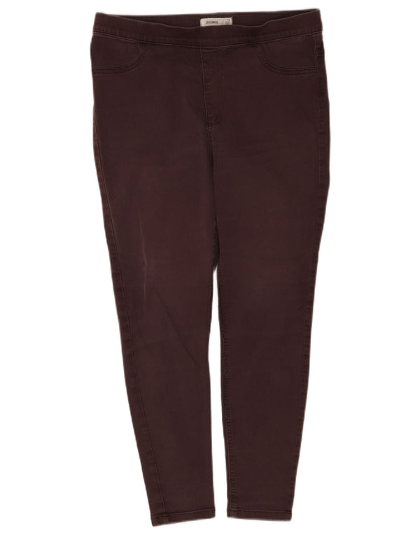 Marks & Spencer Jean court jegging pour femme UK 14 Large W34 L25 Coton marron