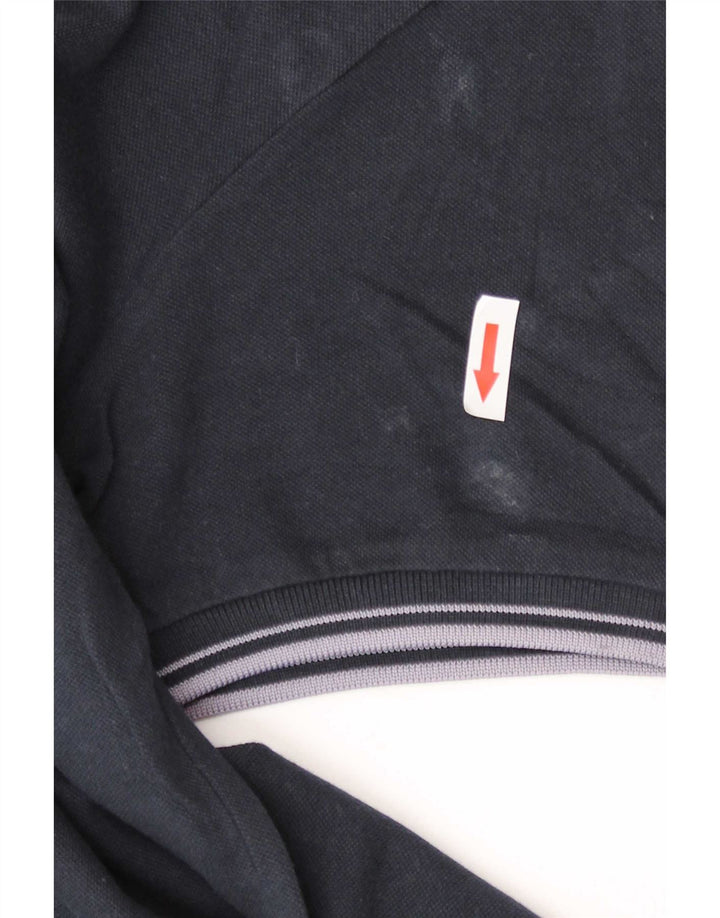 Kappa Polo Homme Bleu Marine Moyen Coton