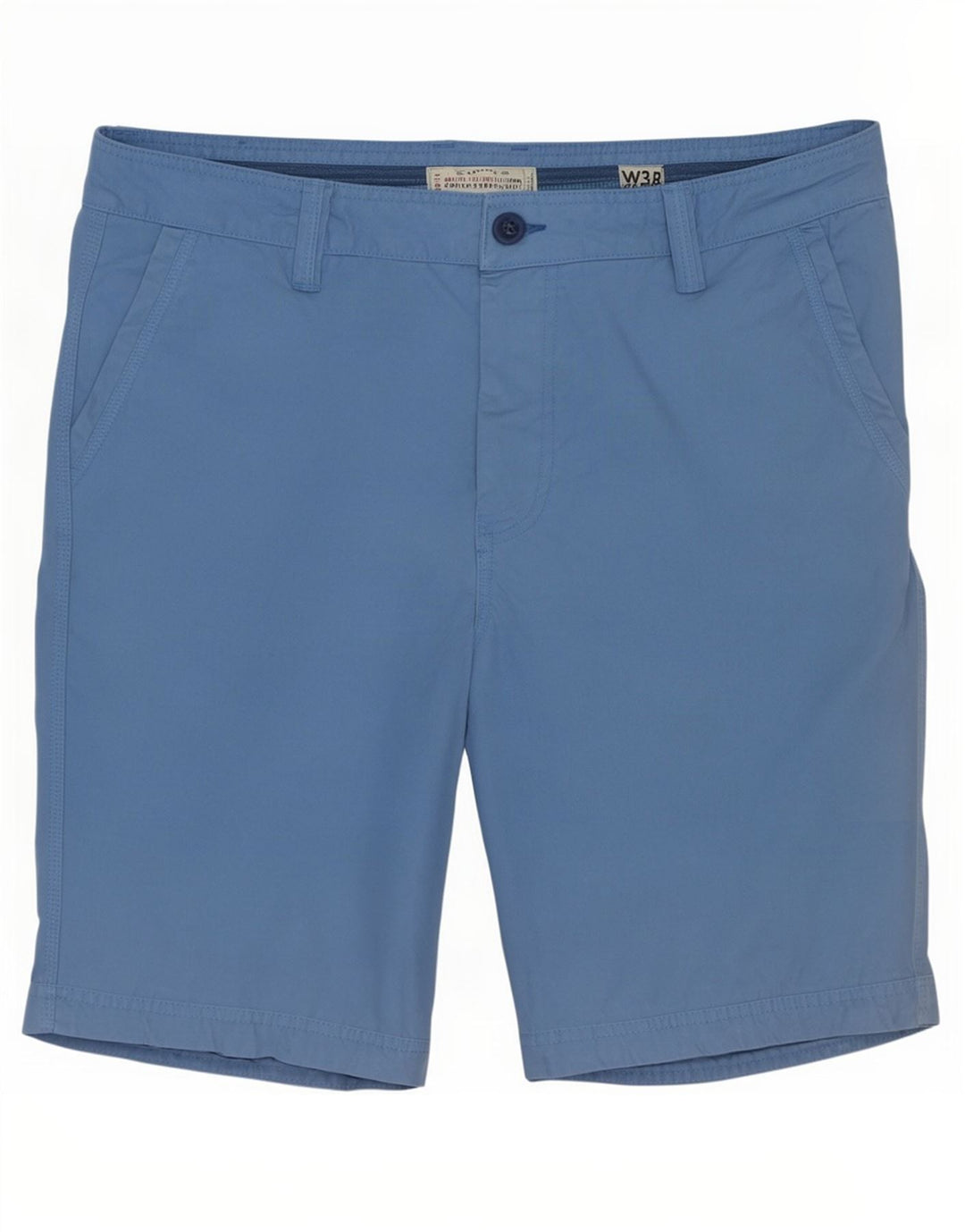 Fat Face Short Chino Homme W38 XL Bleu Coton